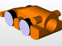 F1 car model
