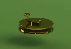 Fairview Microwave 58 to 63 GHz Horn Antenna with WR-15 waveguide (+0 db gain) but 360 degrees beamwidth