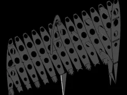 Focke Wulf Ta 183 Wing structure