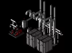 Fulton Endura+ (EDR+) Condensing Boiler Heating Plant Installation