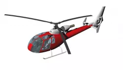Gazelle helicopter