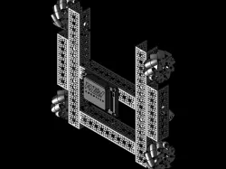 Gobilda Strafer chassis with odometry  by Wizards.exe