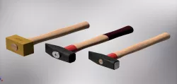 Hammer Set 3 pcs Engineer Brass
