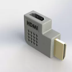 HDMI Coudé Coupleur HDMI 90