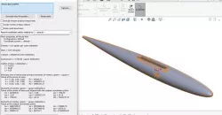 IOM class RC boat keel mould