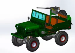 jeep rc esc.1:6 MDF SOLIDWORKS