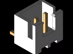 JST 2 pin angle connector