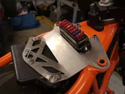 KTM 990 ADV GLOVEBOX AND ECU BRACKET