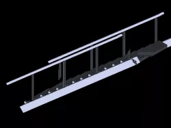 ladder, steel ladder model rough use