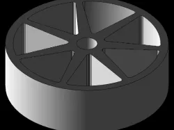 Little 15mm wheel SLDPRT