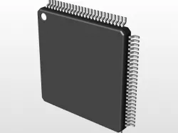 LQFP 100 14x14x1.6mm pitch 0.5mm