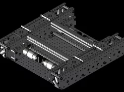 Mecanum Tile Runner Chassis by AndyMark