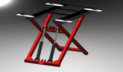 Mobile Hydraulic Scissor Lift (Taşınabilir Hidrolik Makaslı Platform)