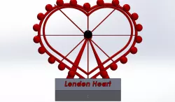Not London eye But London Heart