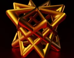 Octahedron derived shape 01