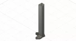 Optics enclosure rail (beefy version)