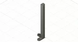 Optics enclosure rail (light version)