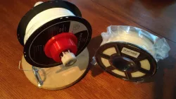 Paint roller convertible filament dispenser