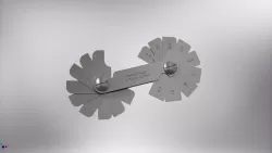 Radius Gauge 0.75 mm - 5.0 mm