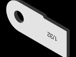 Radius Gauge 1/32"- 17/64"
