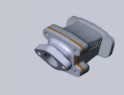 Reed valve for IZH Jupiter 6 1.5 sova + molds. Casting Al-Si