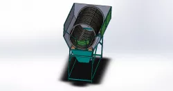 Rotary field screen