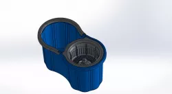 rotary head cleaning set mop