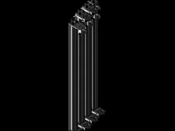 Servocity cascading x-rail sliders