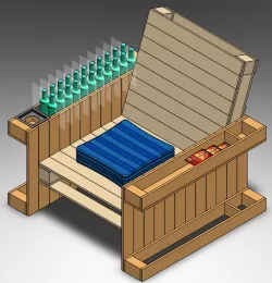 SILLA DE TARIMAS PARA BOTANEAR