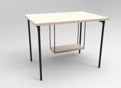 Simple computer desk