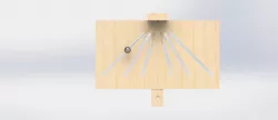 Simple Pendulum with bob stopper