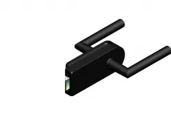 SISO glass door lock with handles