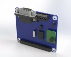 SKPANG PiCAN2 CAN-Bus Board for Raspberry Pi (Simple MockUp)