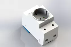 Socket DIN-rail