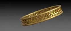 SOLIDWORKS_Its a Realistic Bangle Design Made in SOLIDWORKS