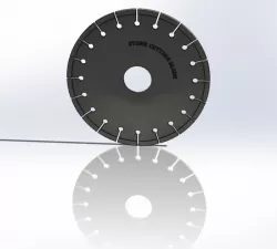 Stone cutting blade