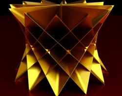 Tetrahedron derived hollow shape 02