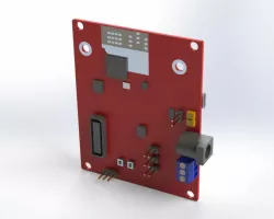 Texas Instrument - IWR1443BOOST Radar (Simple MockUp)