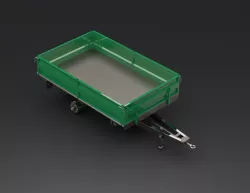Trailer for mini tractor