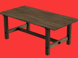 Trestle table