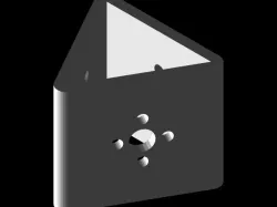 Triangular Tetrix/Actobotics Adapter