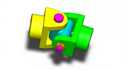Universal Joint Solidworks Model