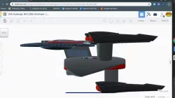 USS Tuskeege.  NCC 2103. Destroyer. class 2 Type; endevour