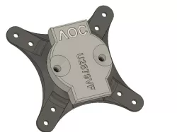 Vesa adapter for monitor