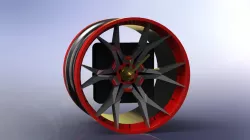 Wheel Rim Clock