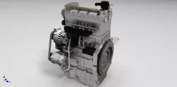 YT40 3 Cylinder Diesel Engine