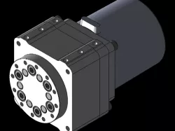 120:1 Two-Stage Cycloidal Gearbox - Machined