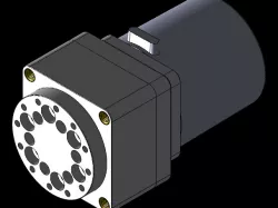120:1 Two-Stage Cycloidal Gearbox - Printed