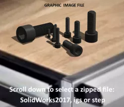 196 pc. Library of Socket Head Cap Screws