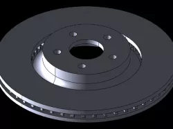 2018 Ford Focus ST Front Brake Rotor
